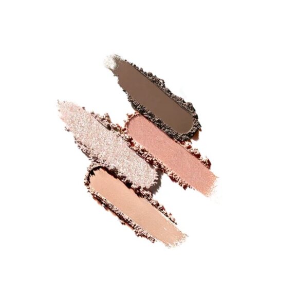 Florasis Butterfly Glitter Quad Eyeshadow Palette | 02 Peach Haze | NEW MAKEUP - Picture 2 of 4